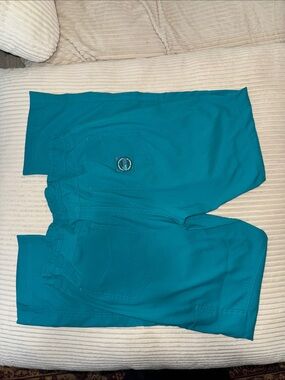 Womens teal Koi lite scrub pants